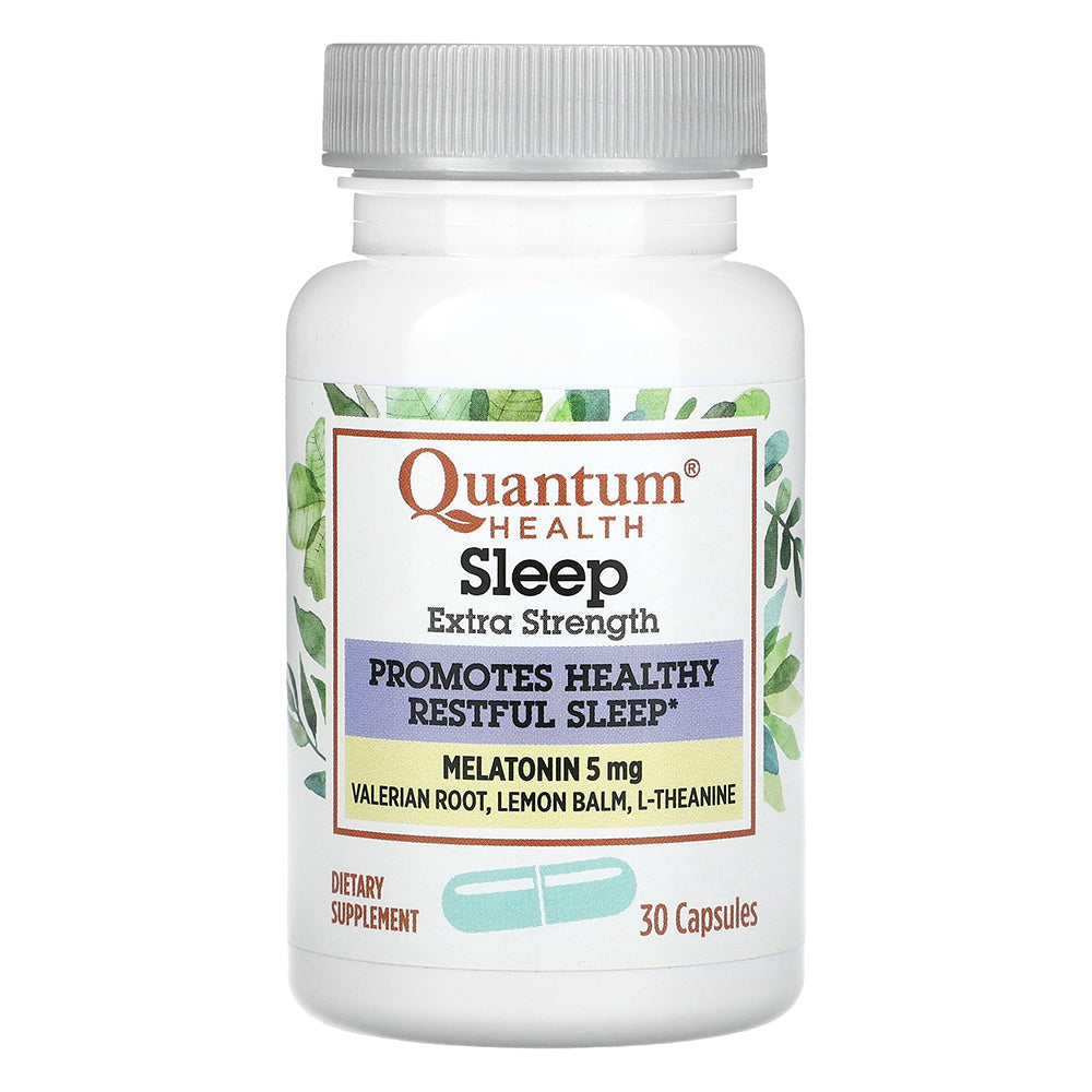 Quantum Health Sleep Extra Strength Melatonin 5 mg Capsules 30Ea