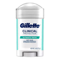 Gillette Clinical Soft Solid Ultimate Fresh Antiperspirant and Deodorant, 2.6 Oz