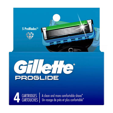 Gillette Fusion Proglide Power Blades, 4 Ea
