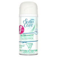 Gillette Satin Care Shave Gel Ultra Sensitive, 2.5 Oz
