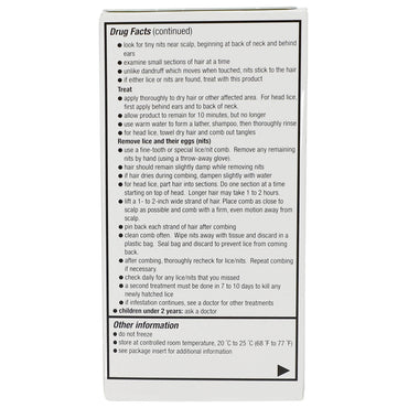 Mata Piojos Lice Hair Shampoo, 2 Oz