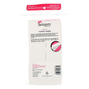 Swisspers Cosmetics Disposable Wedges, Latex-Free - 32 Each