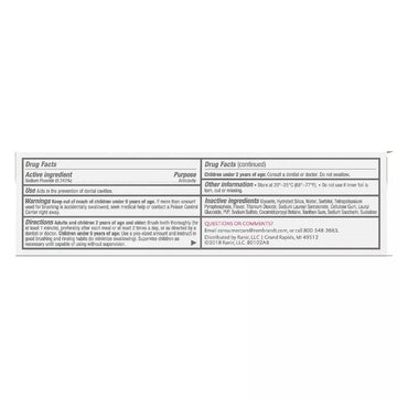 Rembrandt Intense Stain Whitening Toothpaste with Fluoride Mint, 3.52 oz