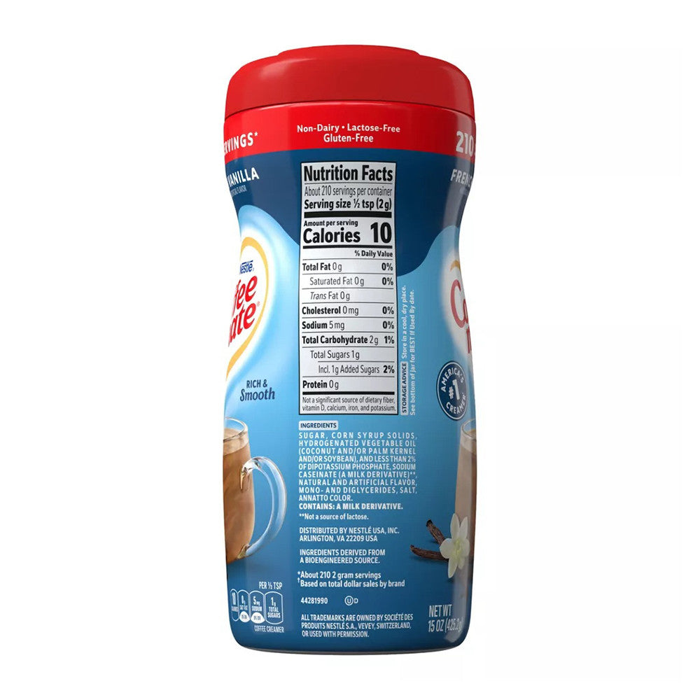 Nestle Coffee-mate French Vanilla Powder Coffee Creamer, 15 Oz