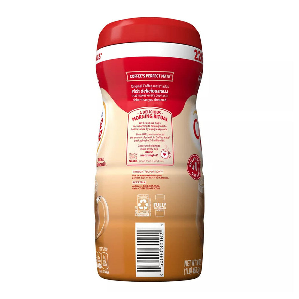 Nestle Coffee Mate Original Coffee Creamer, 16 Oz