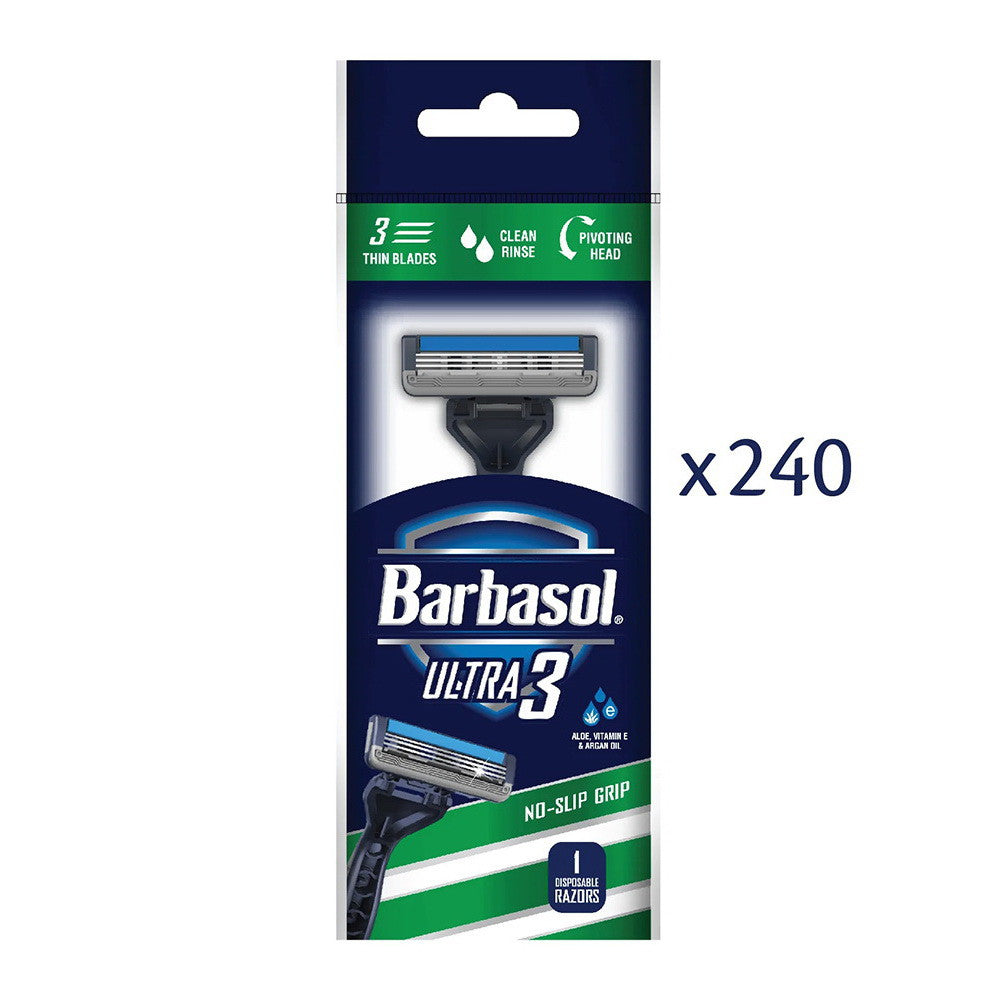 Barbasol Premium Disposable Ultra 3 Razor, 1 Ea