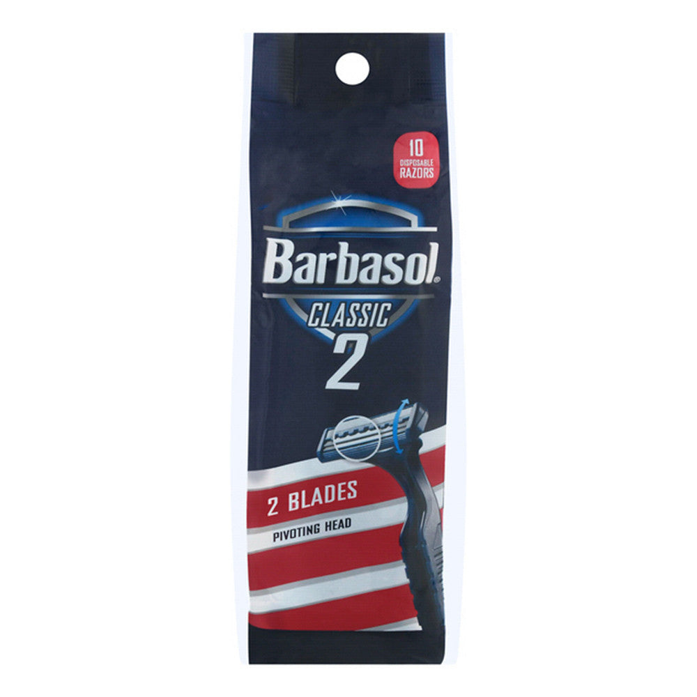 Barbasol Razors, Classic 2, 10 Ea