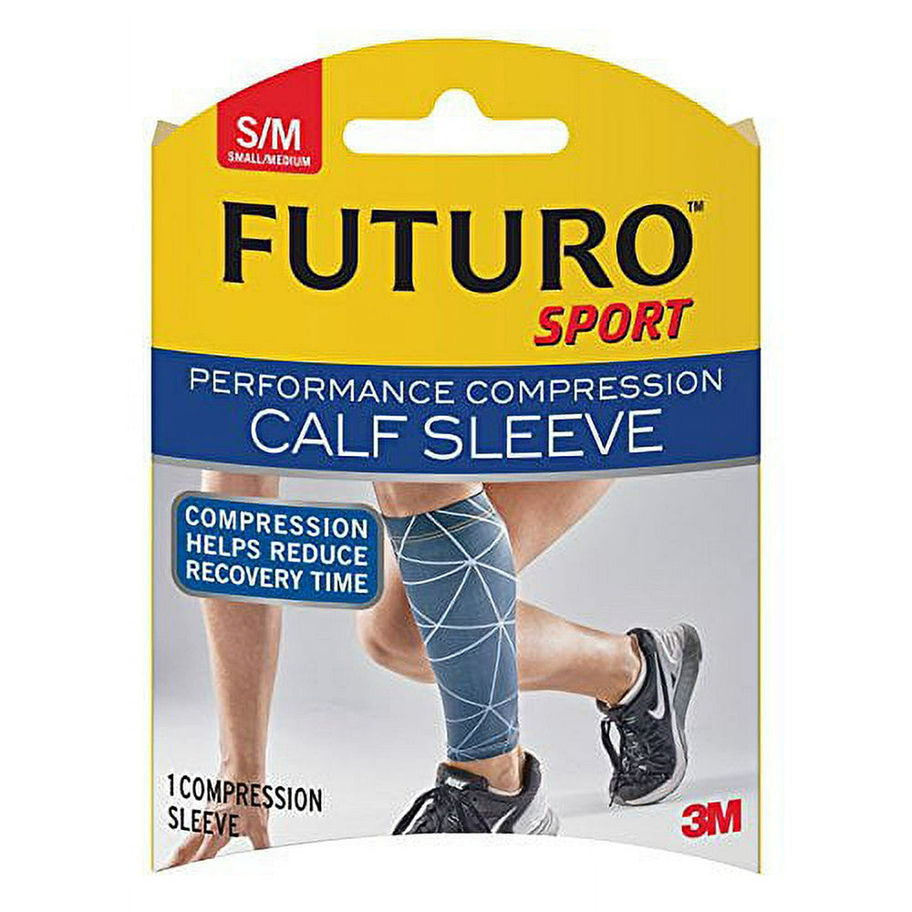 Futuro Sport 3M Calf Sleeve Compression Level, Small or Medium, 1 Ea