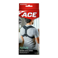 Ace Brand Posture Corrector, Black, One Size Fits Most, 1 Ea