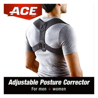 Ace Brand Posture Corrector, Black, One Size Fits Most, 1 Ea