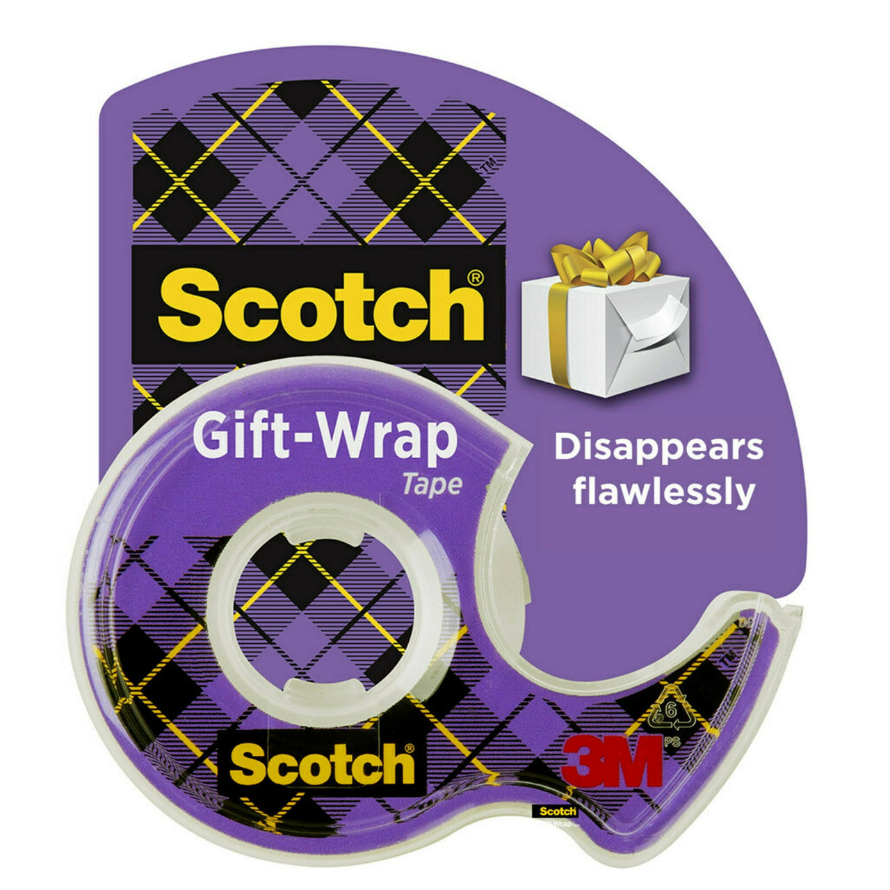 3M Scotch Giftwrap Tape, Size: 0.75 Inches X 650 Inches - 1 Ea