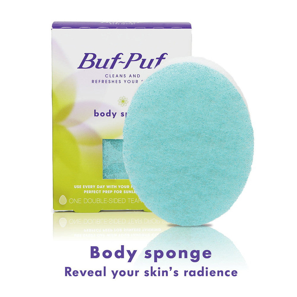 Buf-Puf Double-Sided Body Sponge, 1 Ea