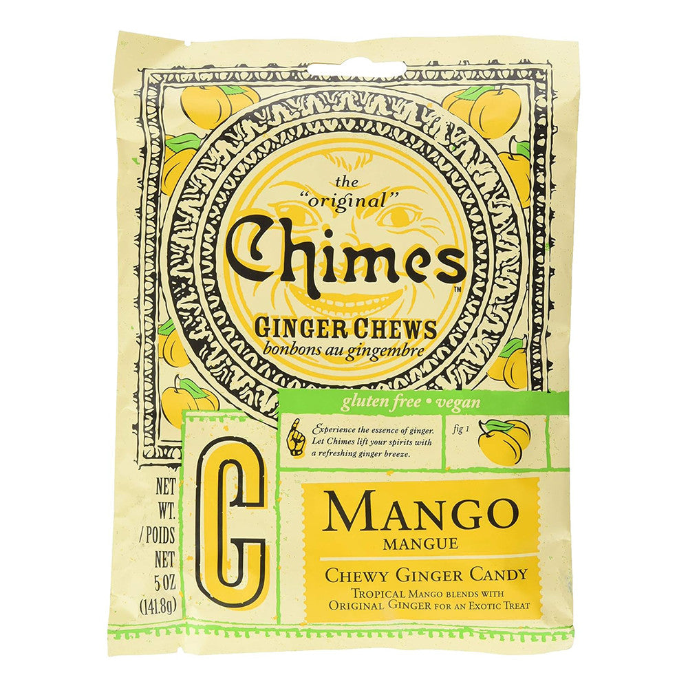 Chimes Mango Chewy Ginger Candy, 5 Oz