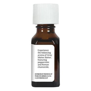 Aura Cacia Aromatherapy Essential Solutions Oil, Gray Matter Batter - 0.5 Oz