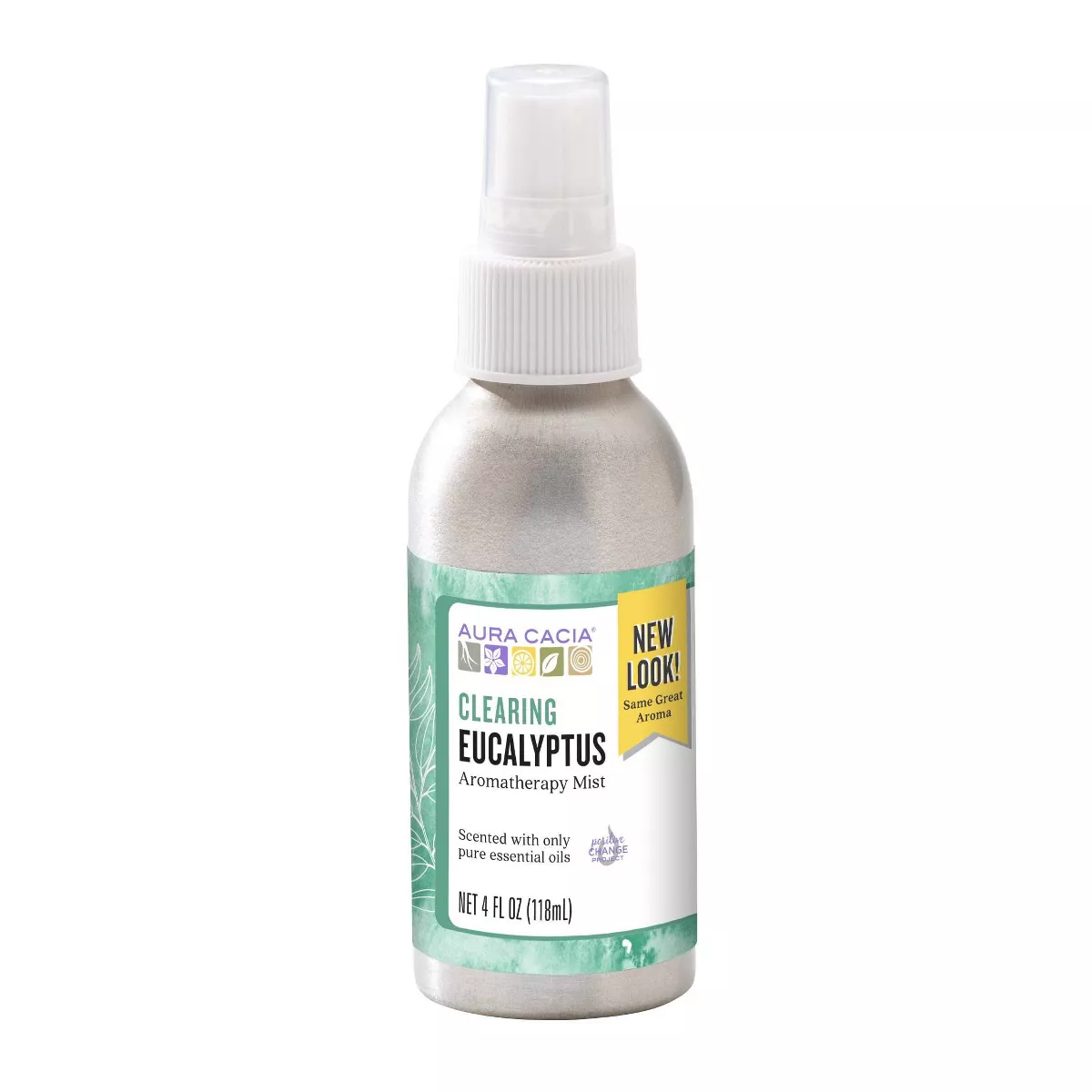 Aura Cacia Room & Body Mist Clearing Eucalyptus, 4 Oz