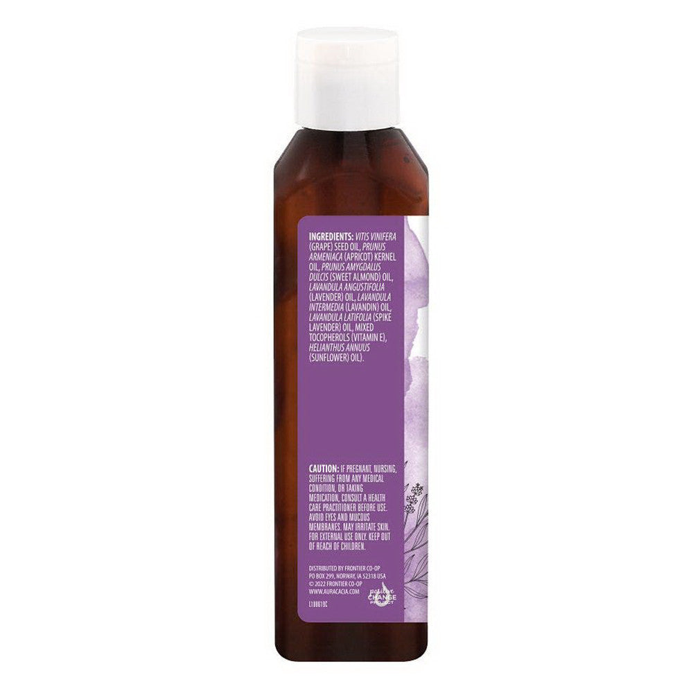 Aura Cacia Aromatherapy Bath, Body And Massage Oil, Lavender Harvest, 8 oz