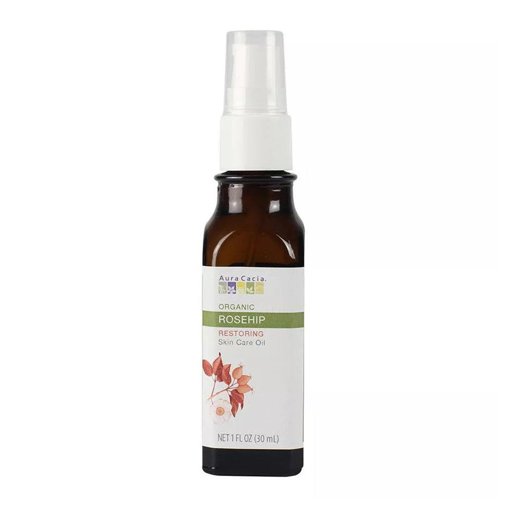 Aura Cacia Organic Rosehip Restoring Skin Care Oil, 1 Ea