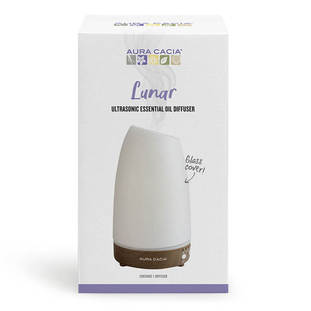 Aura Cacia Lunar Ultrasonic Essential Oil Diffuser, 1 Ea