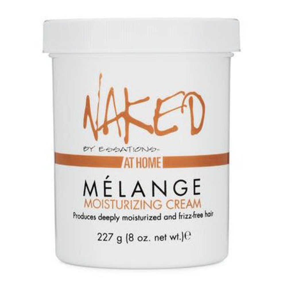 Naked By Essations Melange Moisturizing Cream for Frizz Free Hair 8Oz (227g)