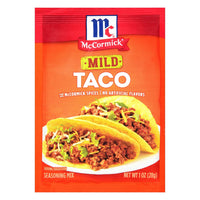 McCormick Mild Taco Seasoning Mix, 1 Oz