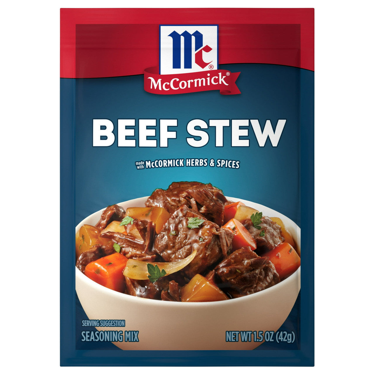 McCormick Classic Beef Stew Seasoning Mix Packet, 1.5 oz