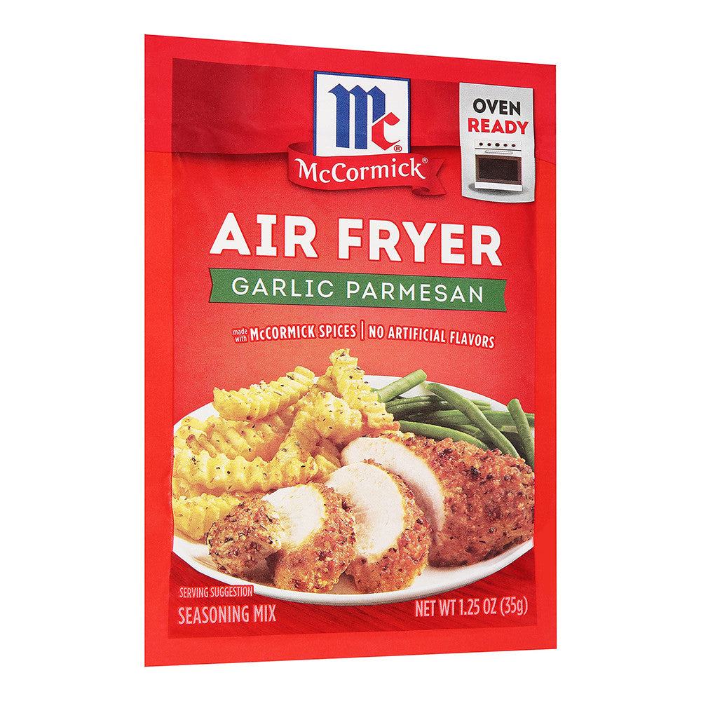 McCormick Air Fryer Garlic Parmesan Seasoning Mix, 1.25 Oz
