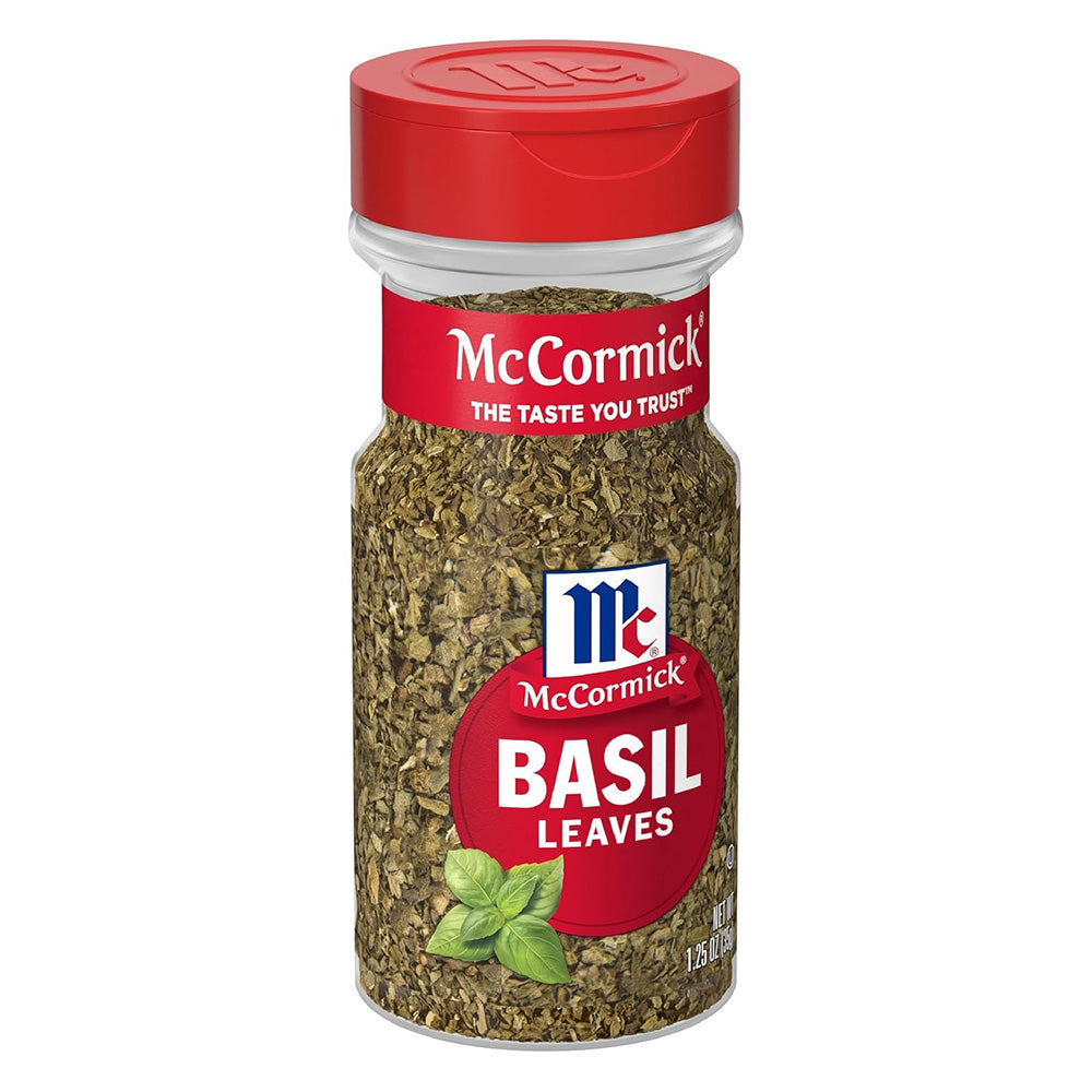 McCormick Basil Leaves Dried Herb Seasoning 1.25Oz (35g)