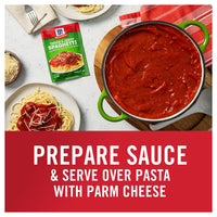 McCormick Thick & Zesty Spaghetti Sauce Mix, 1.37 oz
