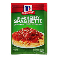 McCormick Thick & Zesty Spaghetti Sauce Mix, 1.37 oz