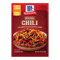 McCormick Classic Chili Seasoning Mix Packet, 1.25 oz