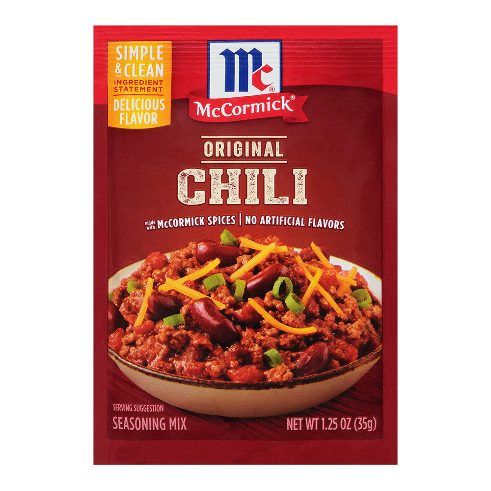McCormick Classic Chili Seasoning Mix Packet, 1.25 oz