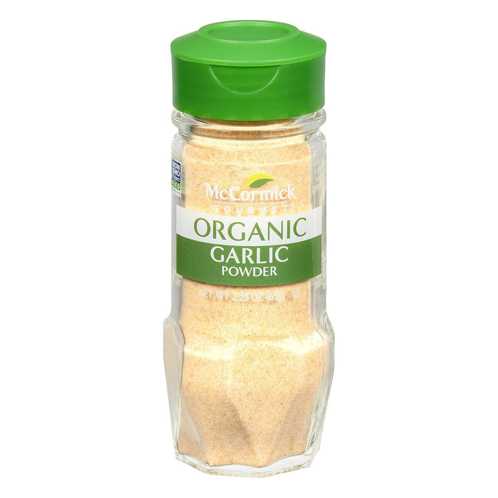 McCormick Organic Garlic Powder Seasoning 2.25Oz (63g)