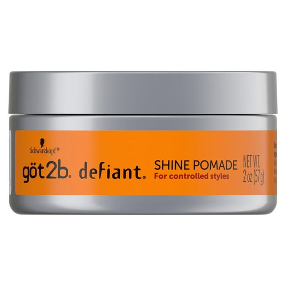 Got2b Defiant Shine Pomade for Controlled Hair Styles 2Oz (57g)