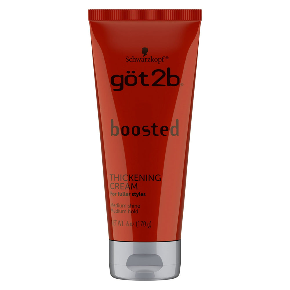 Got2b Boosted Thickening Hair Cream for Fuller Styles 6Oz (170g)