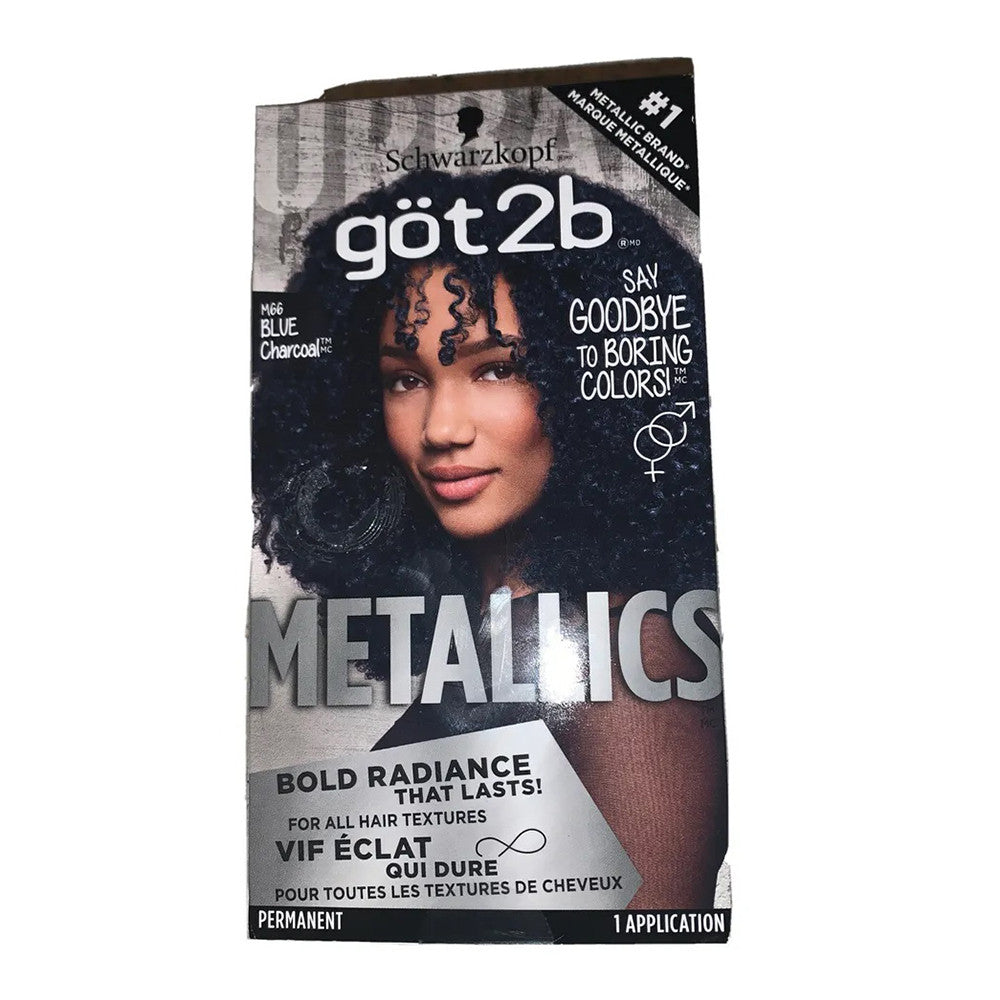 Got 2b Metallics Permanent Hair Color M66, Blue Charcoal, 1 Ea
