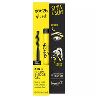 Got2b Glued 2 in 1 Brows and Edges Hair Gel, 0.54 Oz