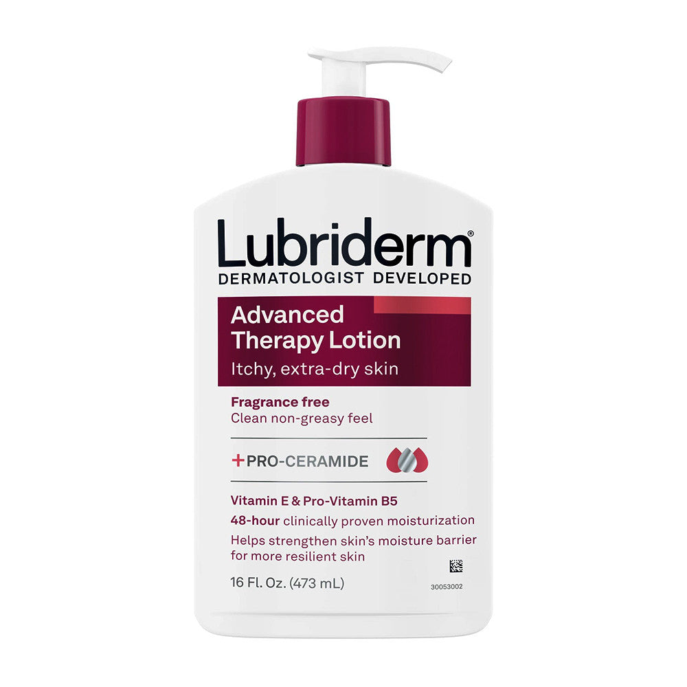 Lubriderm Advanced Therapy Moisturizing Lotion For Extra Dry Skin, 16 Oz