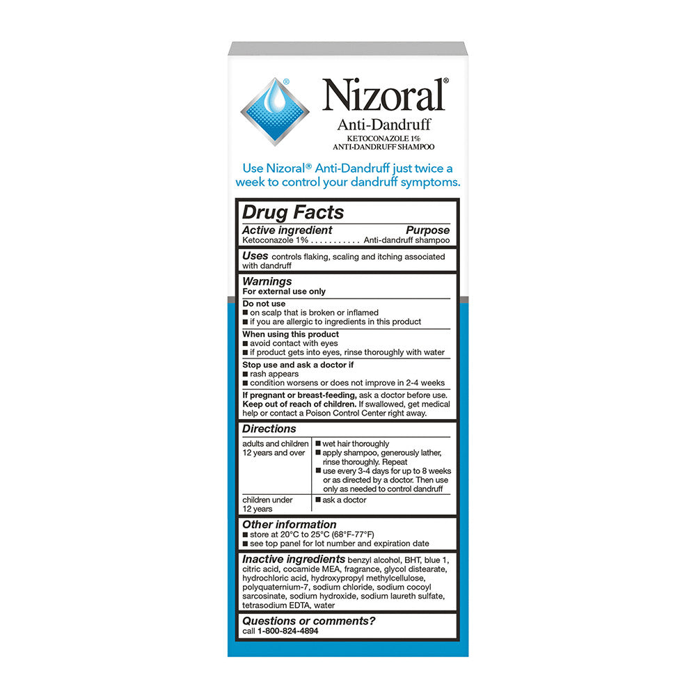 Nizoral Anti Dandruff Shampoo, 4 Oz