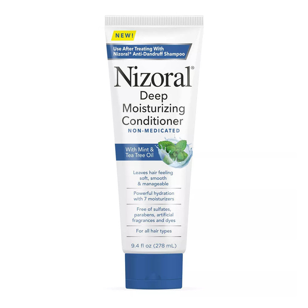 Nizoral Deep Moisturizing Conditioner For Non Medicated, Mint And Tea Tree Oil, 9.4 Oz