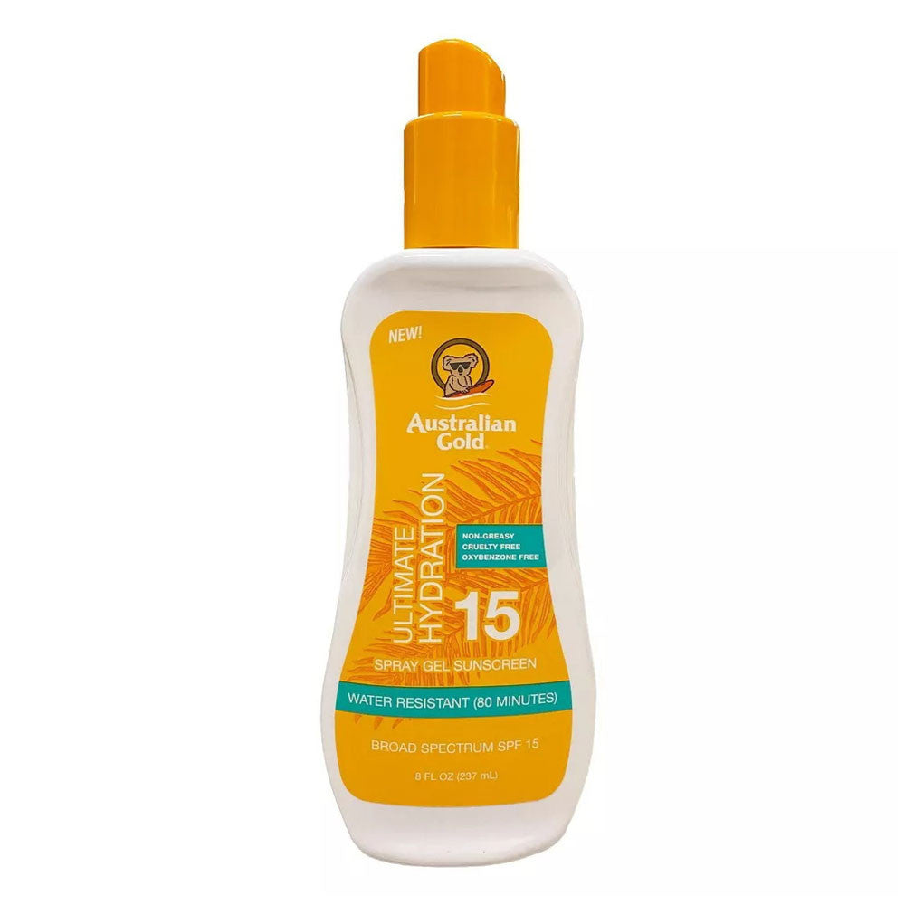 Australian Gold Spf#15 Spray Gel Moisture Max, 8 Oz