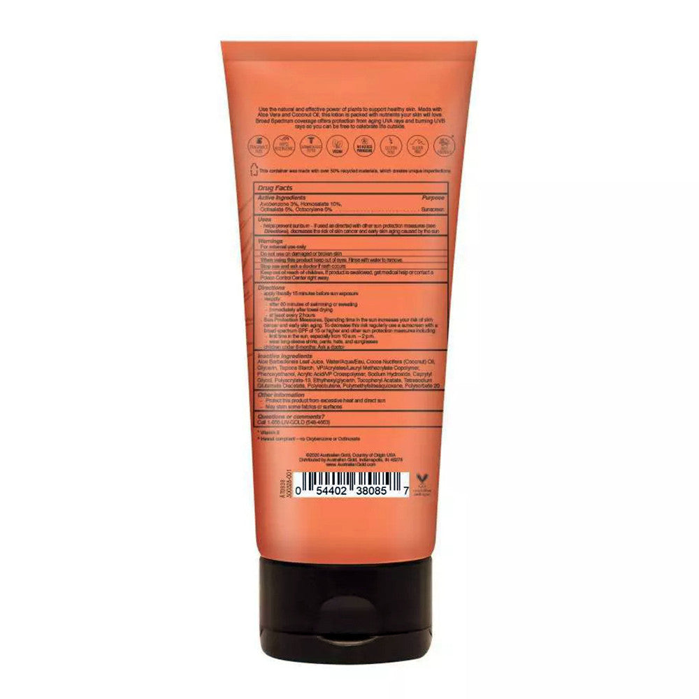 Australian Gold Plant Based Sunscreen Face Lotion Spf 50, Aloe And Coconut, 88 Ml