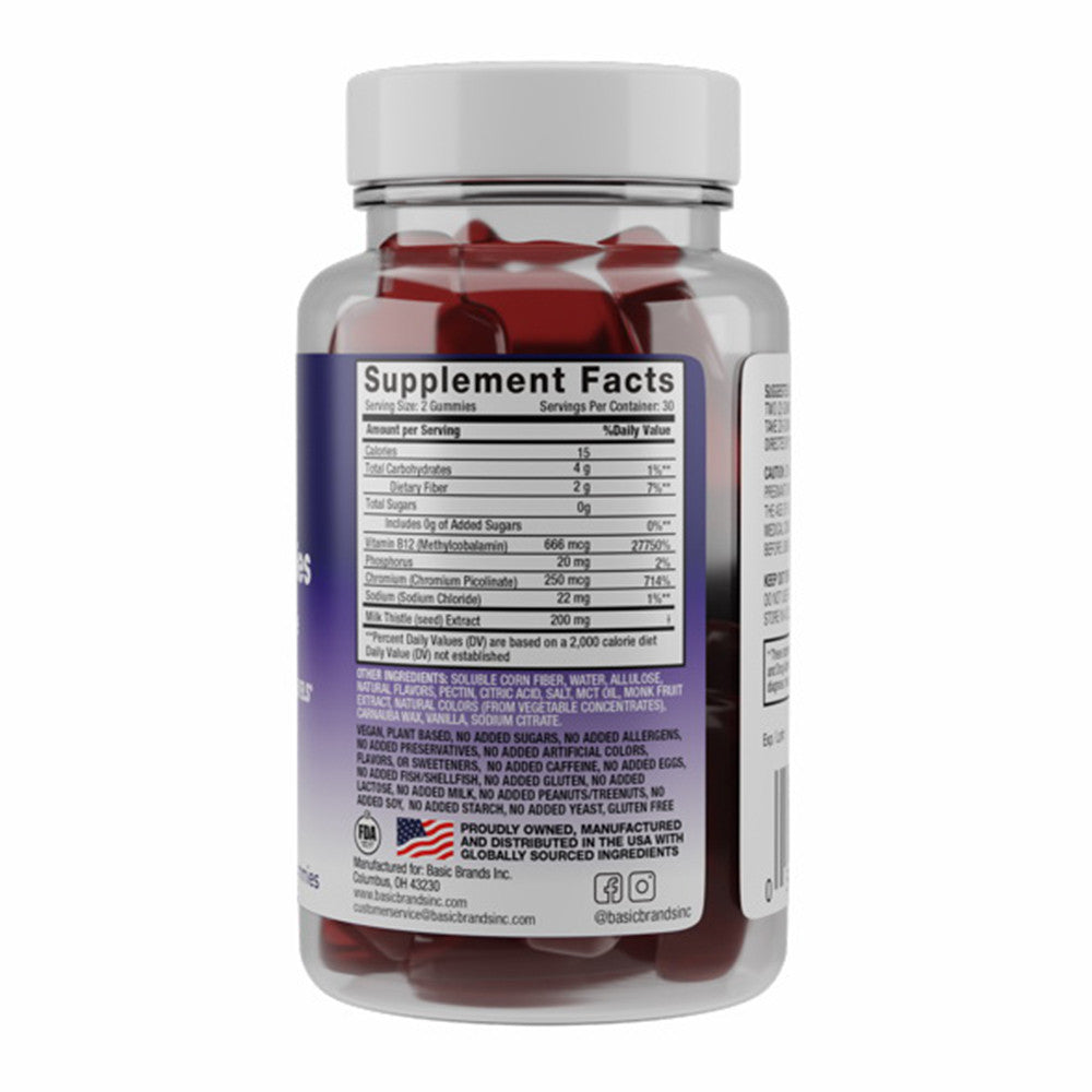 Achieve Glucose Support Sugar Free Chewable Gummies, 60 Ea