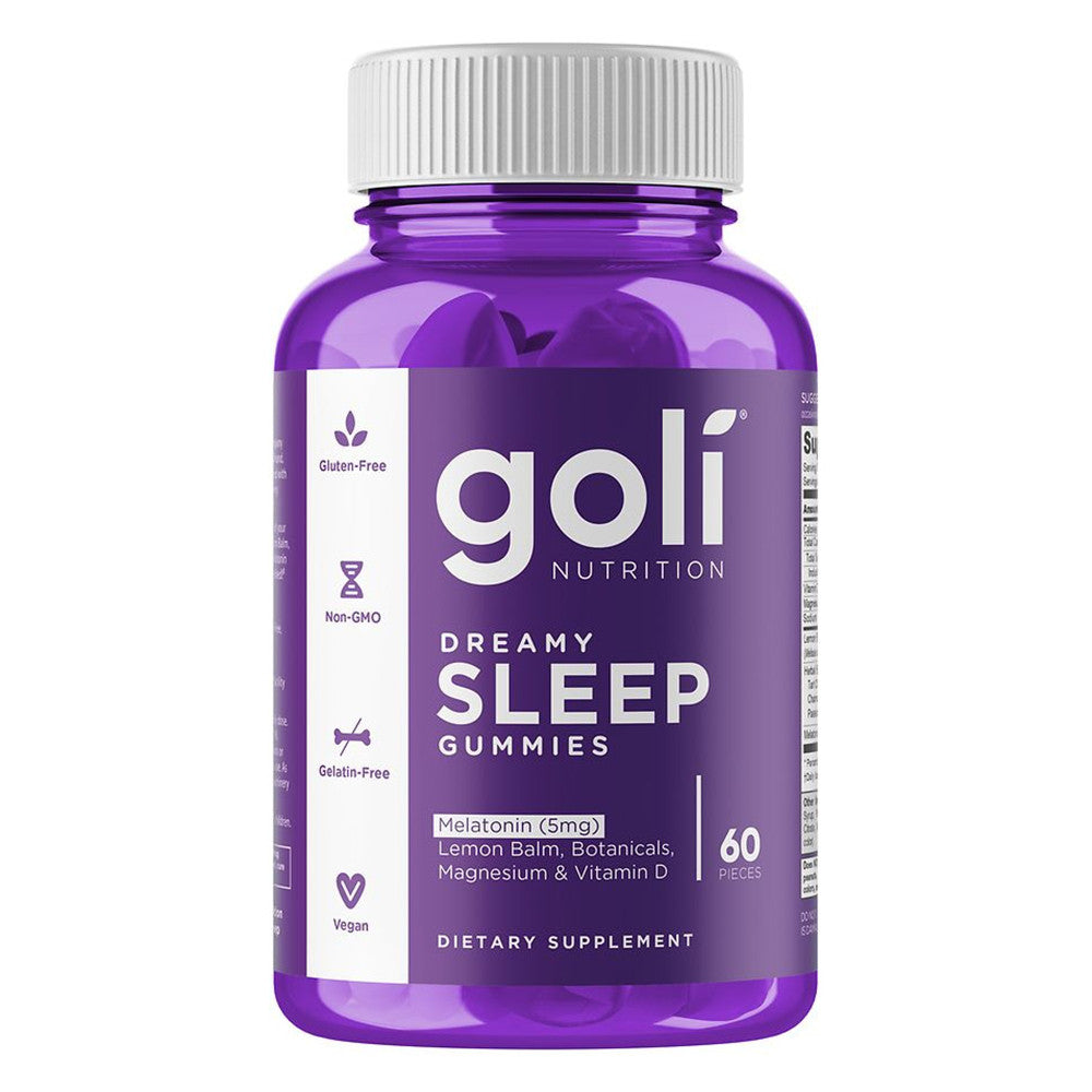 Goli Nutrition Dreamy Sleep Vegan Multivitamin Gummies, 60 Ea