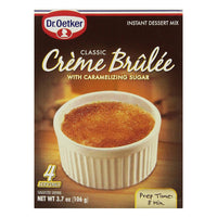 Dr. Oetker, Creme Brulee Mix, 4 Servings, 3.7 Oz