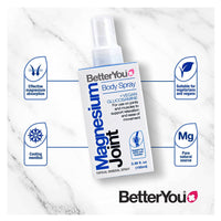 BetterYou Magnesium Joint Body Spray, 3.38 Oz