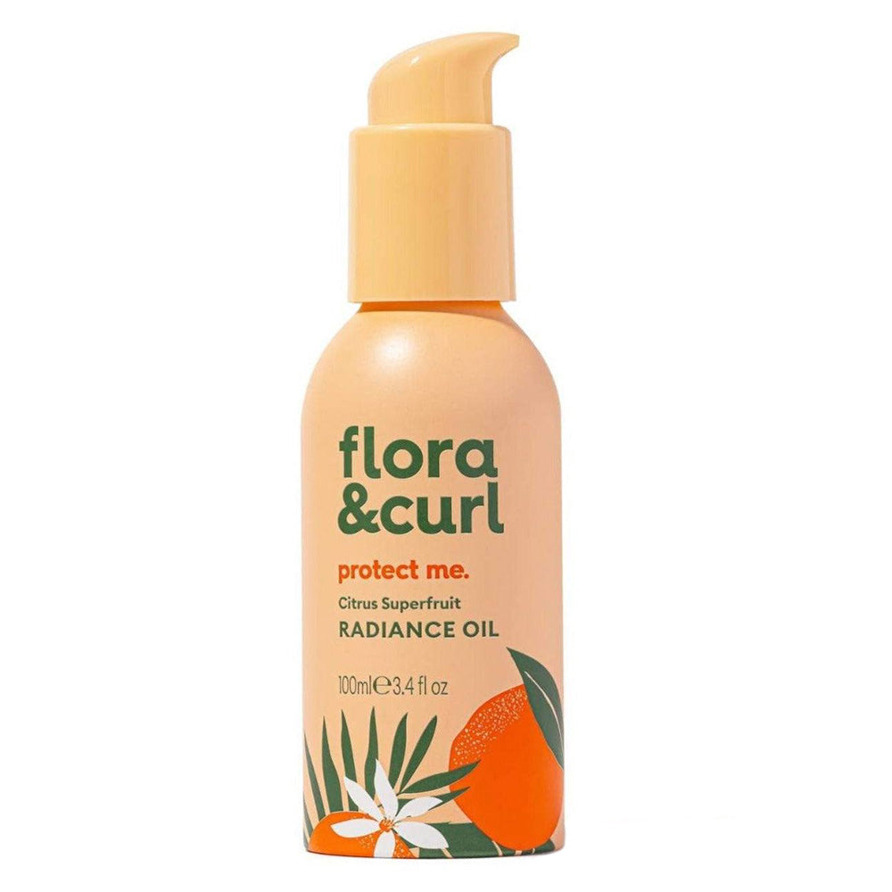 Flora and Curl Citrus Oil Nourishing Hair and Scalp Care 3.4Oz (100ml)