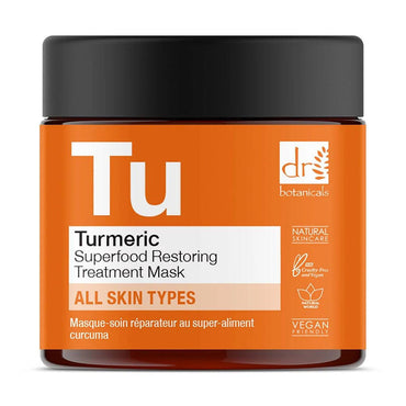 Dr Botanicals Turmeric Superfood Restoring Treatment Mask, 2 Oz