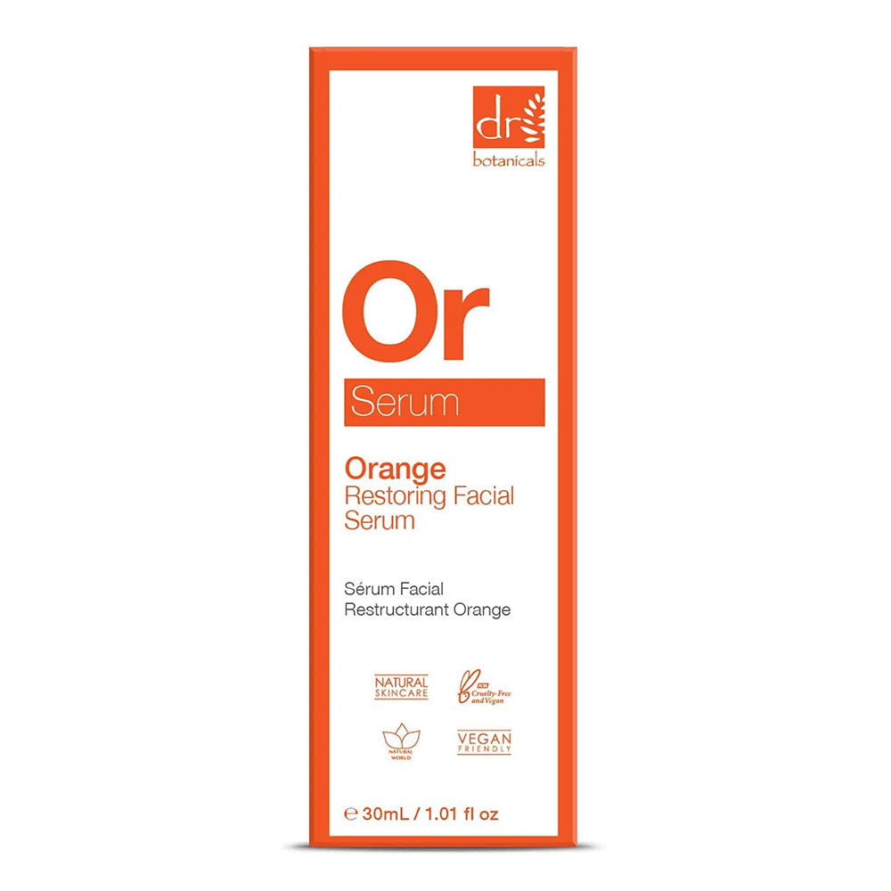 Dr Botanicals Orange Restoring Facial Serum, 1.01 Oz