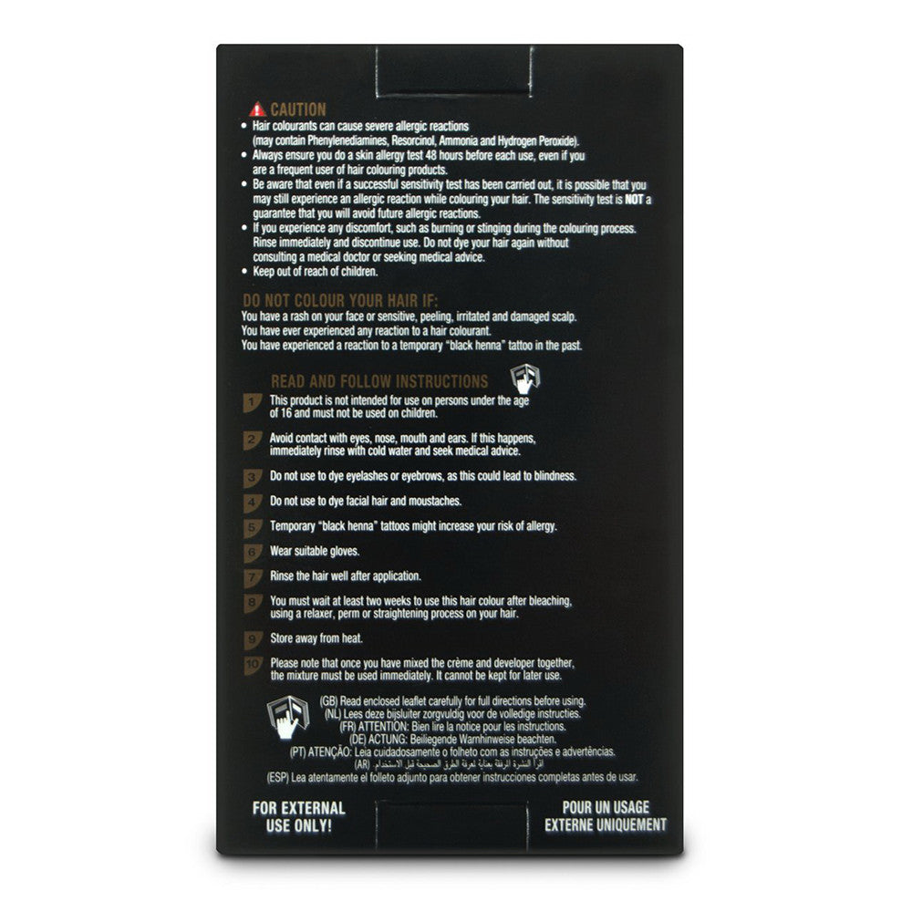 Revlon Realistic Vivid Colour Protein Infused Permanent Color, Jet Black, 3.7 Oz