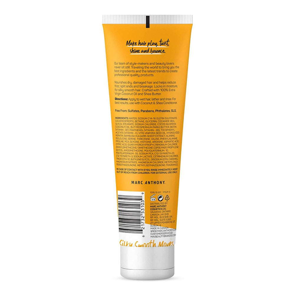 Marc Anthony Coconut and Shea Hydrating Shampoo, 8.45 Oz